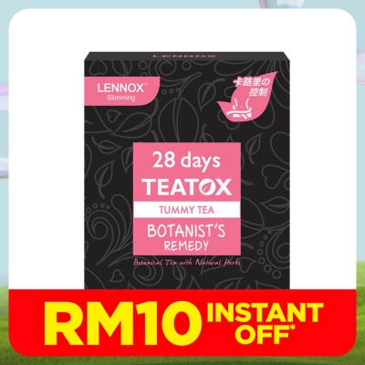 LENNOX 28 Days Teatox Tummy Tea 3.3g x 28's