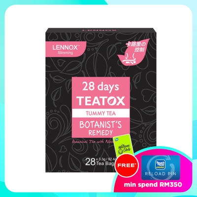 LENNOX 28 Days Teatox Tummy Tea 3.3g x 28's image