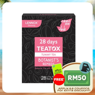 LENNOX - 28 Days Teatox Tummy Tea 3.3g x 28's