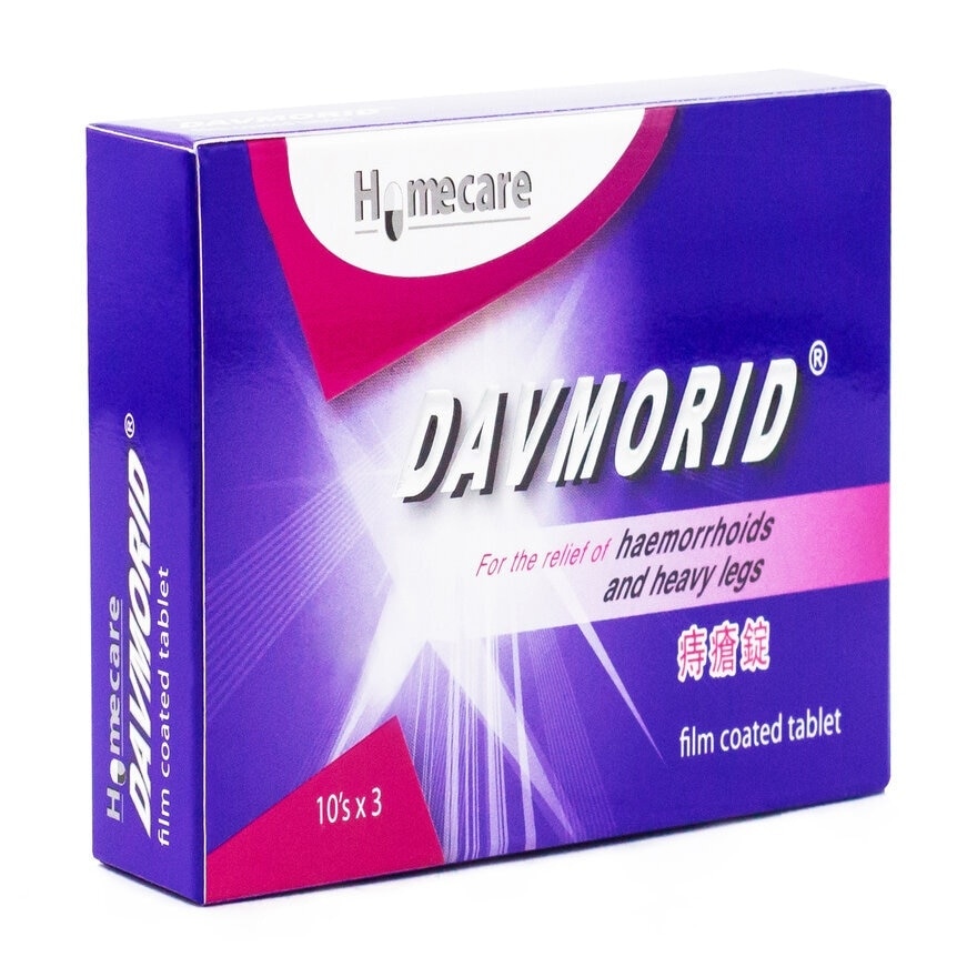 Davmorid FC Tab 30s (Hemo Rid)