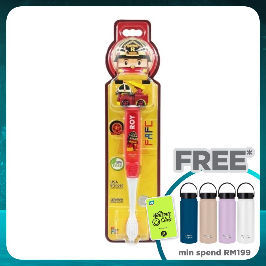 ROBOCAR POLI - ROY FIGURINE KIDS TOOTHBRUSH