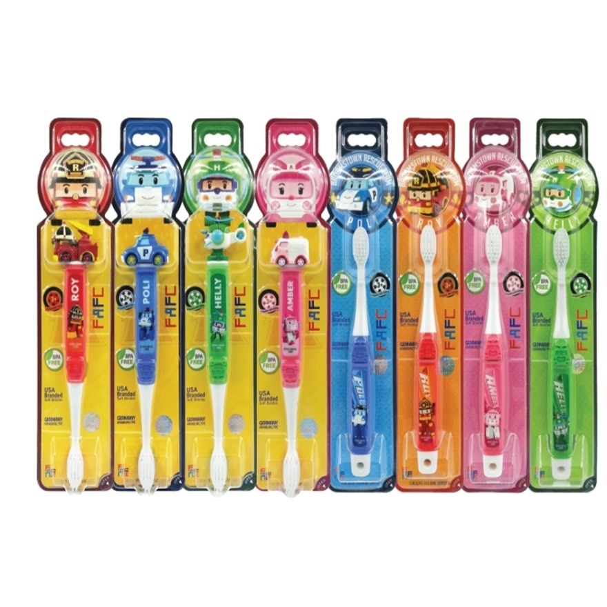 ROBOCAR POLI - POLI FIGURINE KIDS  TOOTHBRUSH