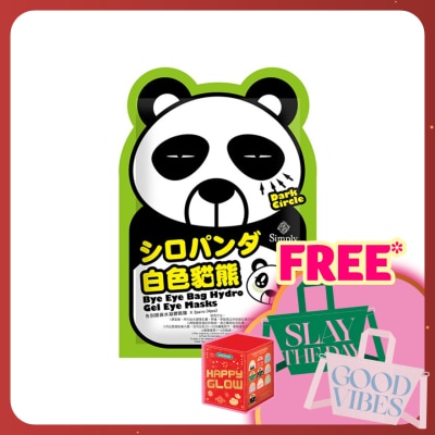 SIMPLY Bye Eye Eye Bag Hydro Gel Eye Mask 2s