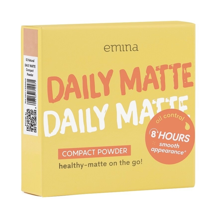 Daily Matte Compact Powder 02 Natural 11 g