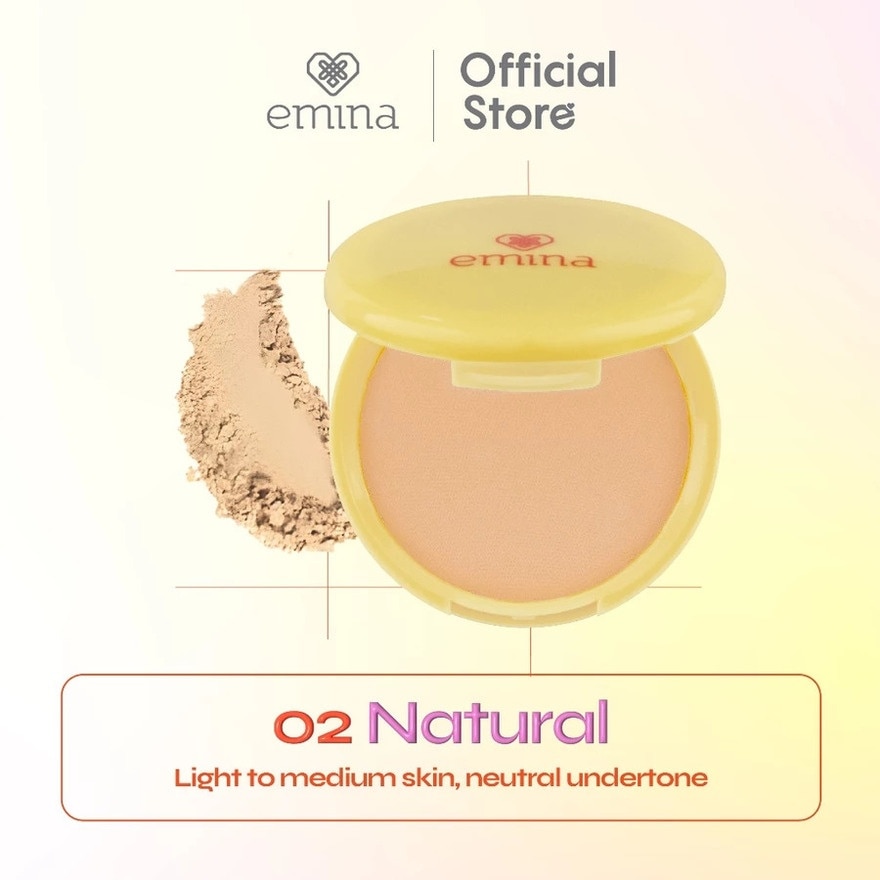 Daily Matte Compact Powder 02 Natural 11 g