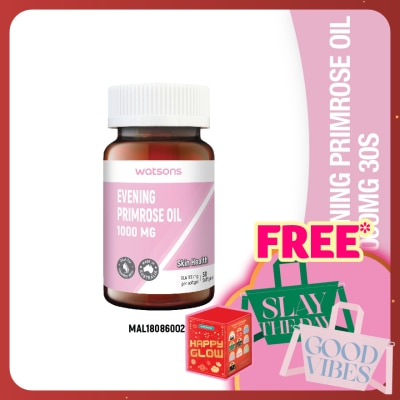 WATSONS Evening Primrose Oil 1000mg 30'ss