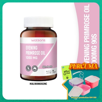 WATSONS - Evening Primrose Oil 1000mg 90's
