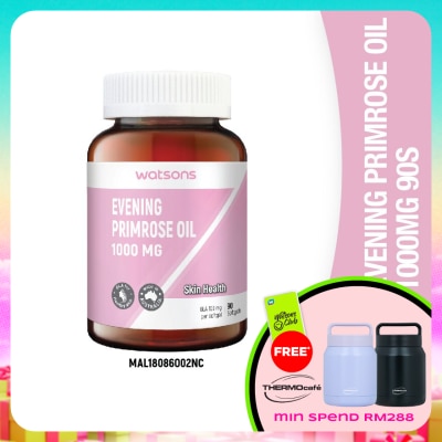 WATSONS - Evening Primrose Oil 1000mg 90's