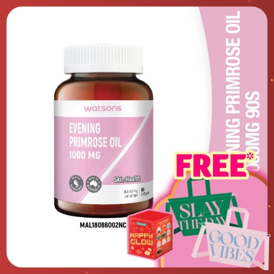 WATSONS Evening Primrose Oil 1000mg 90's