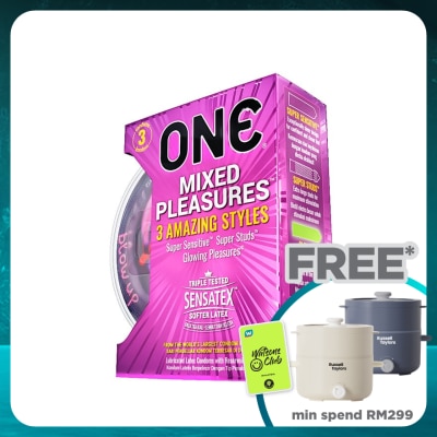 ONE Mixed Pleasures Condom 3's