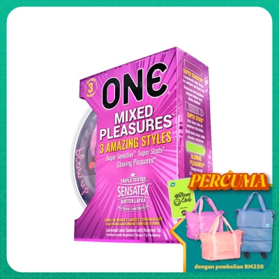 ONE Mixed Pleasures Condom 3's