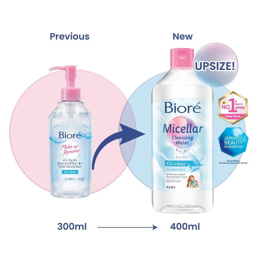 Perfect Cleansing Water Oil Clear 400ml