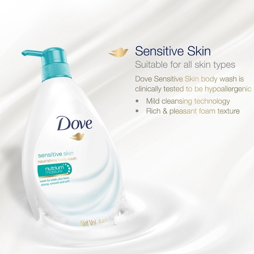 Sensitive Skin Nourishing Body Wash 550ml