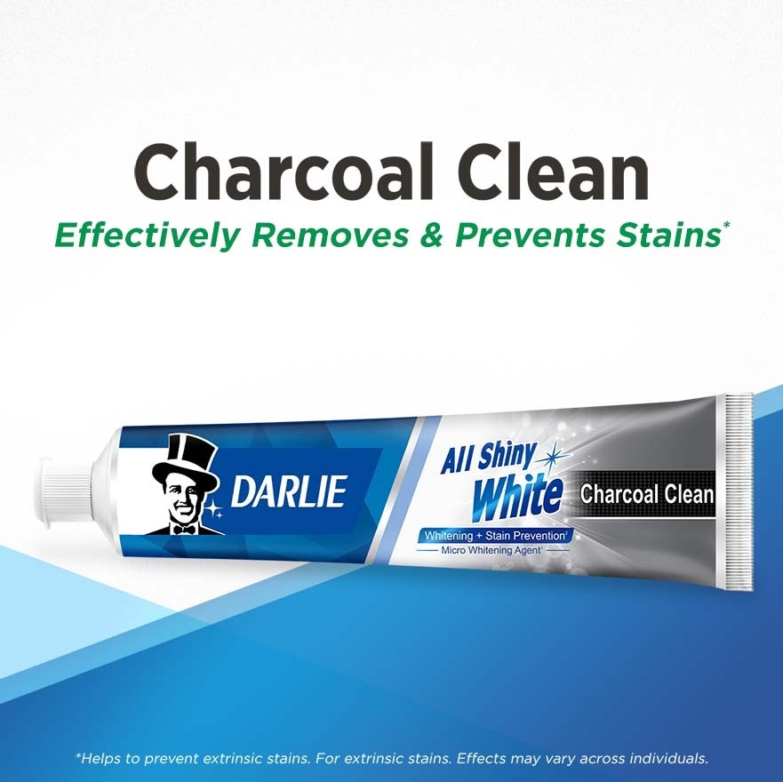 All Shiny White Charcoal Clean 140g