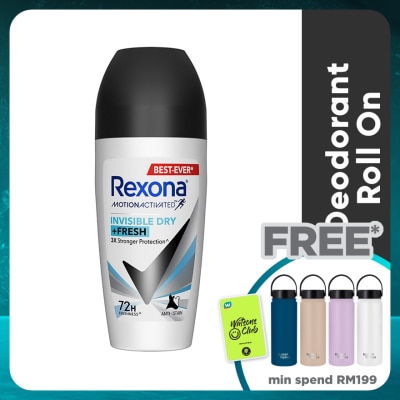 REXONA Women Invisible Dry Roll On 45ml