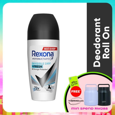 REXONA - Women Invisible Dry Roll On 45ml