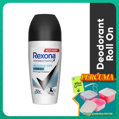 REXONA - Women Invisible Dry Roll On 45ml