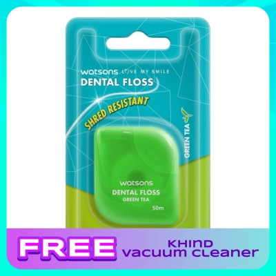 WATSONS Dental Floss Green Tea 50m