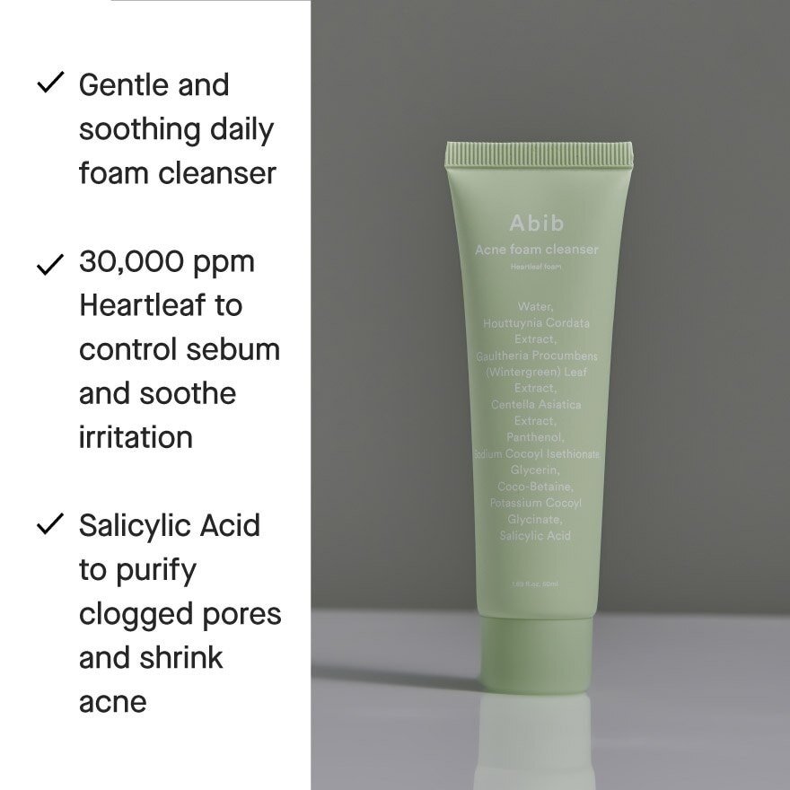 Acne Foam Cleanser Heartleaf Foam 50ml