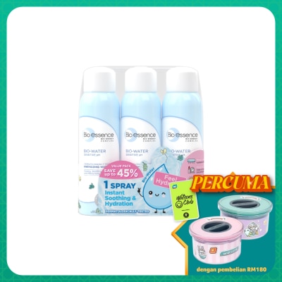 BIO-ESSENCE Bio-Water Energizing Water 3 x 100ml