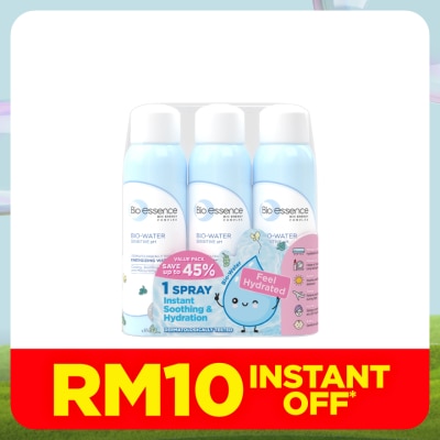 BIO-ESSENCE Bio-Water Energizing Water 3 x 100ml