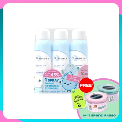 BIO-ESSENCE Bio-Water Energizing Water 3 x 100ml