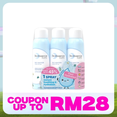 BIO-ESSENCE Bio-Water Energizing Water 3 x 100ml