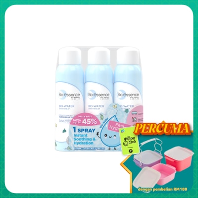 BIO-ESSENCE - Bio-Water Energizing Water 3 x 100ml