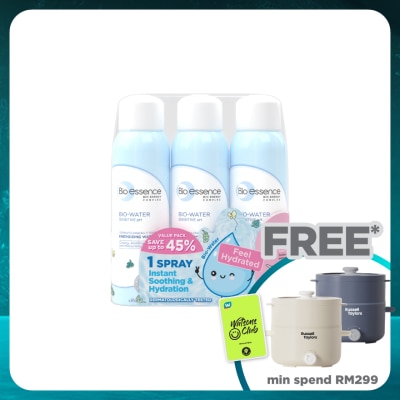 BIO-ESSENCE Bio-Water Energizing Water 3 x 100ml