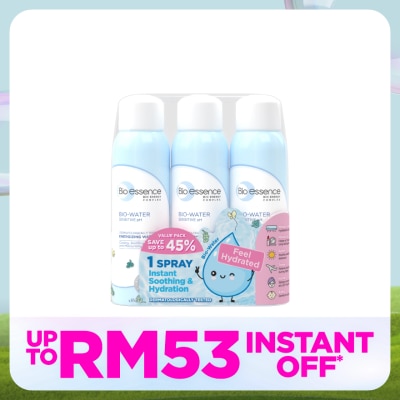 BIO-ESSENCE Bio-Water Energizing Water 3 x 100ml