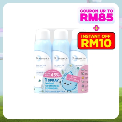 BIO-ESSENCE Bio-Water Energizing Water 3 x 100ml