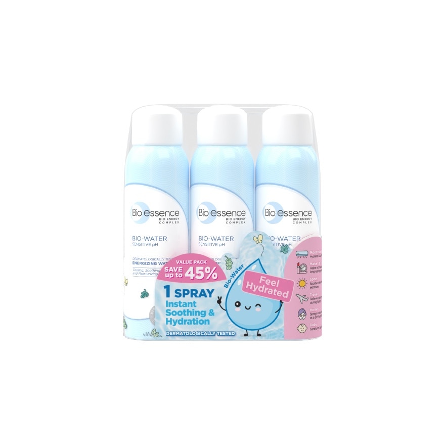 Bio-Water Energizing Water 3 x 100ml