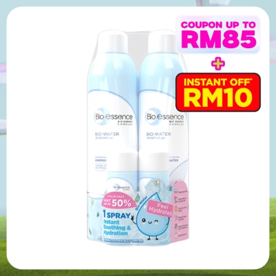 BIO-ESSENCE Bio-Water 2 x 300ml + 2 x 30ml