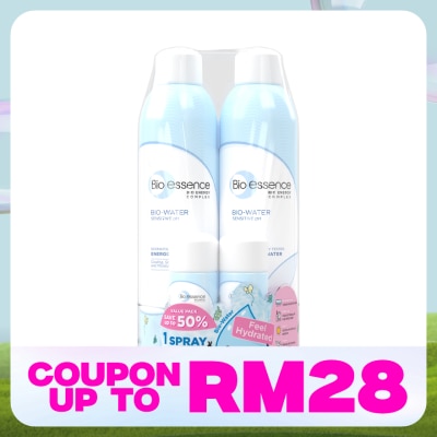 BIO-ESSENCE Bio-Water 2 x 300ml + 2 x 30ml