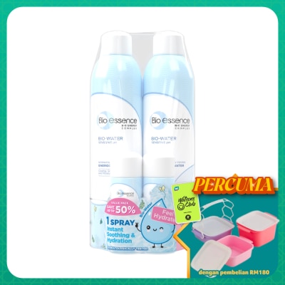 BIO-ESSENCE - Bio-Water 2 x 300ml + 2 x 30ml