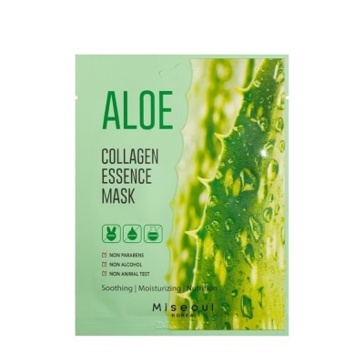 MISEOUL Aloe Vera Collagen Essence Mask 1's