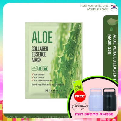 MISEOUL - Aloe Vera Collagen Essence Mask 23g