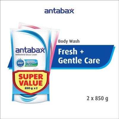 ANTABAX Fresh + Gentle Care Shower 2x850ml