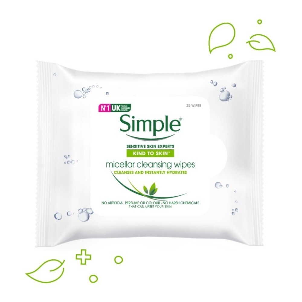 Micellar Cleansing Wipes 25's