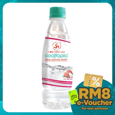 3LEGS Cooltopia Cooling Water Lychee 320ml