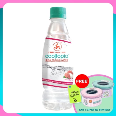 3LEGS Cooltopia Cooling Water Lychee 320ml