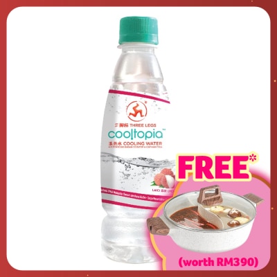 3LEGS Cooltopia Cooling Water Lychee 320ml