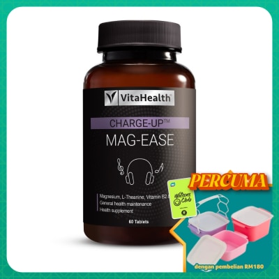 VITAHEALTH - Charge-Up Mag-Ease 60'S