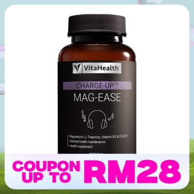 VITAHEALTH Charge-Up Mag-Ease 60'S