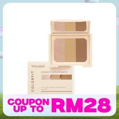 WARDAH Colorfit Highlight Contour Palette 01 Light
