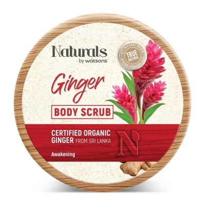 NATURALS BY WATSONS Ginger Body Scrub - Awakening 200g