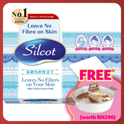 SILCOT Facial Cotton Regular Puff Pads 82's