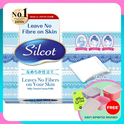 SILCOT Facial Cotton Regular Puff Pads 82's