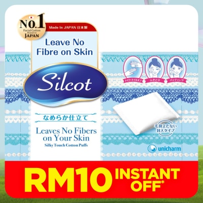 SILCOT Facial Cotton Regular Puff Pads 82's