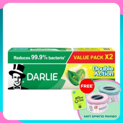 DARLIE Toothpaste Double Action 2 x 225g